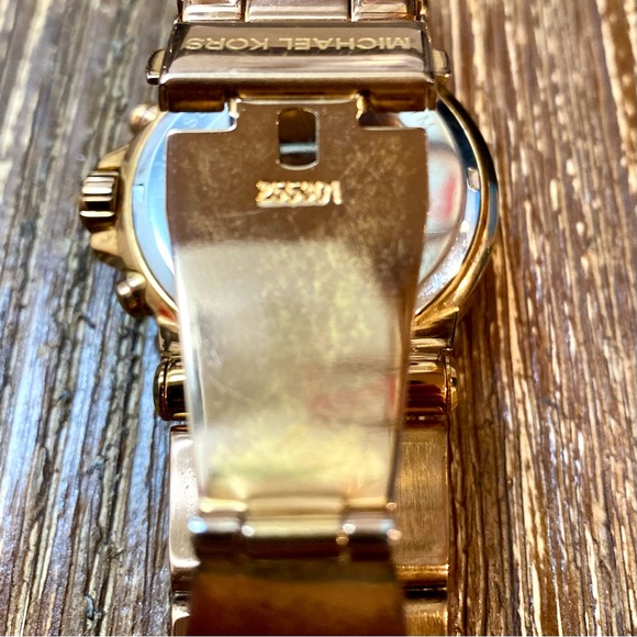 Michael Kors Dylan Rose Gold Dial Rose Gold Steel Strap Watch For Women - MK5412 - Picture 11 of 14